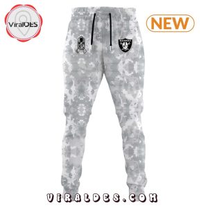 Las Vegas Raiders Arctic Camo Salute To Service Hoodie, Jogger, Cap