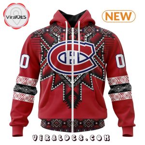 NHL Montreal Canadiens Special Native Heritage Design Hoodie