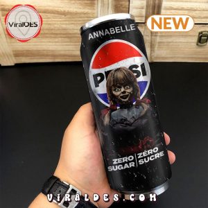 Pepsi Zero Drink Annabelle Halloween Tumbler Can