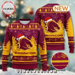 Brisbane Broncos Ugly Sweater