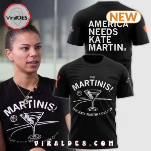 Kate Martinis Fan Club Black Shirt