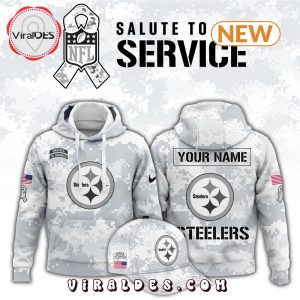 Pittsburgh Steelers Arctic Camo Salute To Service Hoodie, Jogger, Cap