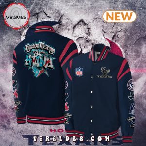 Houston Texans Football Team Baseball Jacket