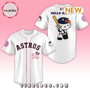 Hello Kitty 50th Anniversary Bobblehead Baseball Jersey