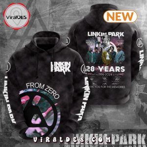 Linkin Park 28 Years Memories Hoodie