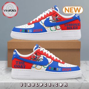 Simone Biles Paris 2024 Air Force 1 Shoes