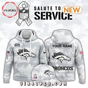 Denver Broncos Arctic Camo Salute To Service Hoodie, Jogger, Cap