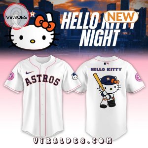 Men’s Hello Kitty Night x Houston Astros Jersey