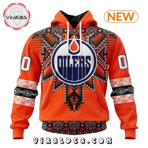 NHL Edmonton Oilers Special Native Heritage Design Hoodie