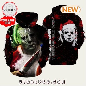 Custom Michael Myers Christmas Santa Hoodie