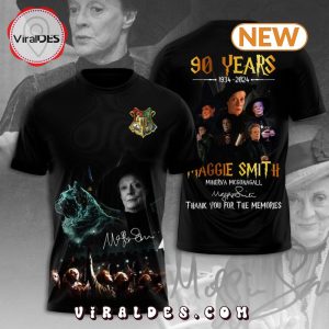 90 Years Of Maggie Smith Thank You For The Memories Hoodie