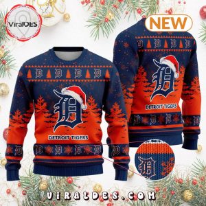 MLB Detroit Tigers 2024 Christmas Ugly Sweater