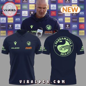 Men’s Parramatta Eels 2024 Navy Polo Shirt