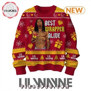 Best Wrapper Aliue Lil Wayne Christmas Sweater