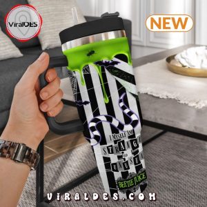 Beetlejuice 40oz Stanley Tumbler