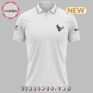 Houston Texans NFL 2024 White Polo Shirt