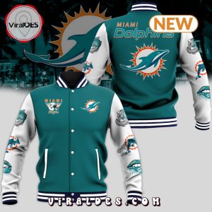 Miami Dolphins Throwback 2024 Baseball Jacket