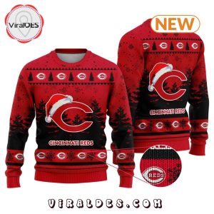 MLB Cincinnati Reds 2024 Christmas Ugly Sweater