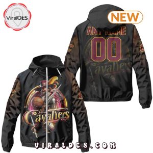 NBA Cleveland Cavaliers Realistic Team Logo Design Windbreaker Jacket