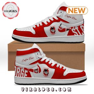 Custom St. George Illawarra Dragons NRL Air Jordan 1 Hightop