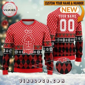 Personalized Nottingham Forest Ugly Sweater