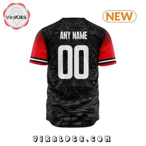 LIGA MX Club Tijuana Aztec Custom Design Baseball Jersey