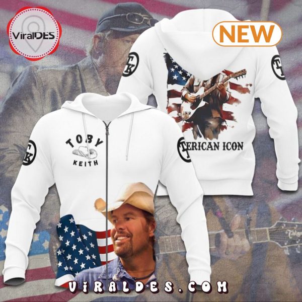 A Legend Toby Keith American Icon Hoodie