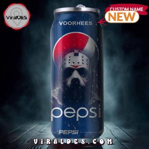 Pepsi Drink Jason Voorhees Halloween Tumbler Can