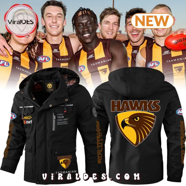 AFL Hawthorn Football FC Windbreaker Jacket