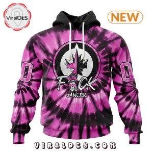 NHL Winnipeg Jets Special Pink F!ck Cancer Design Hoodie