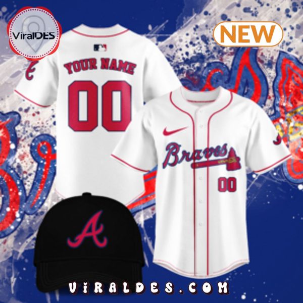 Atlanta Brave NL East Champion White Baseball Jersey