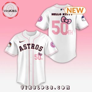 Houston Astros x Hello Kitty’s 50th Baseball Jersey