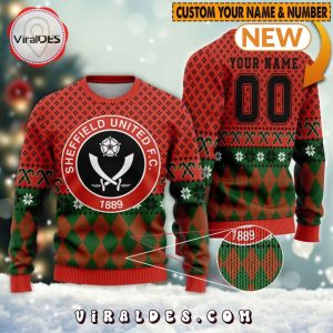 Personalized Sheffield United Ugly Sweater