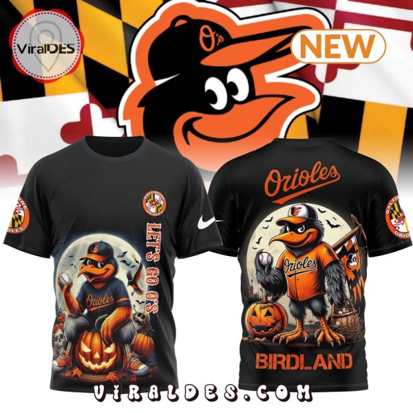 Baltimore Orioles Pumpkin Halloween Shirt