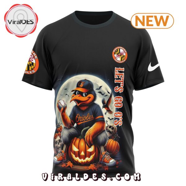 Baltimore Orioles Pumpkin Halloween Shirt