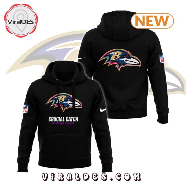 Baltimore Ravens 2024 NFL Crucial Catch Hoodie