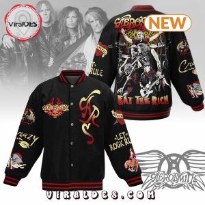 Aerosmith Eat the Rich New Baseball Jacket