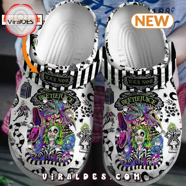 Beetlejuice Movie Crocs Crocband Clogs Shoes