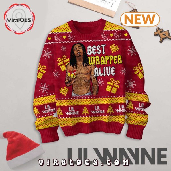 Best Wrapper Aliue Lil Wayne Christmas Sweater