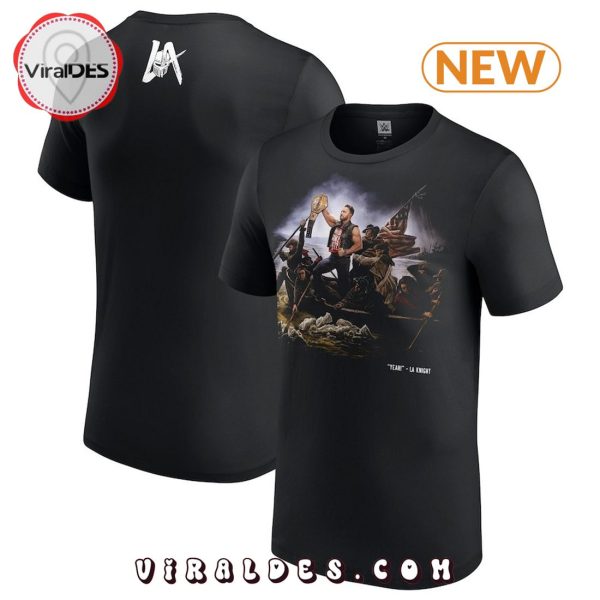 Black LA Knight Crossing The Delaware Shirt