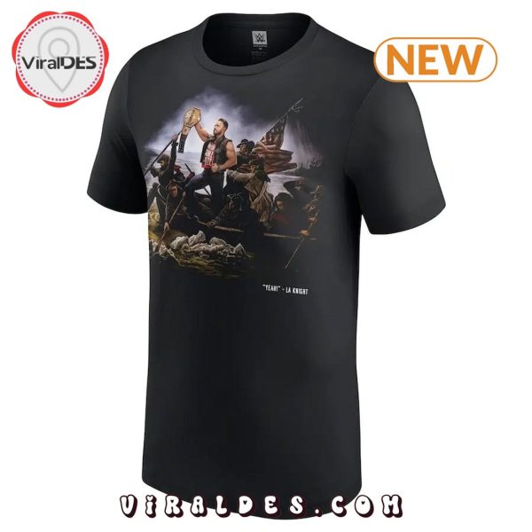 Black LA Knight Crossing The Delaware Shirt