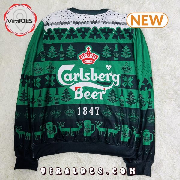 Carlsberg Beer 1847 Xmas Ugly Christmas Sweater