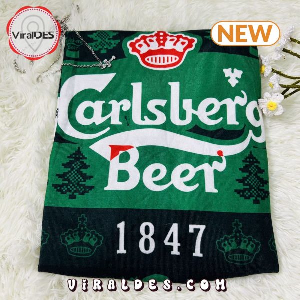 Carlsberg Beer 1847 Xmas Ugly Christmas Sweater