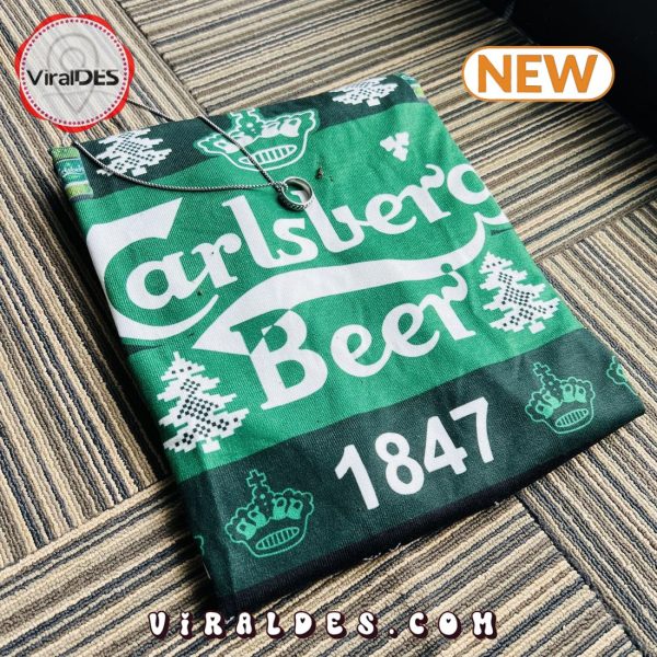 Carlsberg Beer Ugly Christmas Sweater