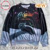 Cocaine Everywhere Cat With Snow Ugly Christmas Sweater Sweatshirt