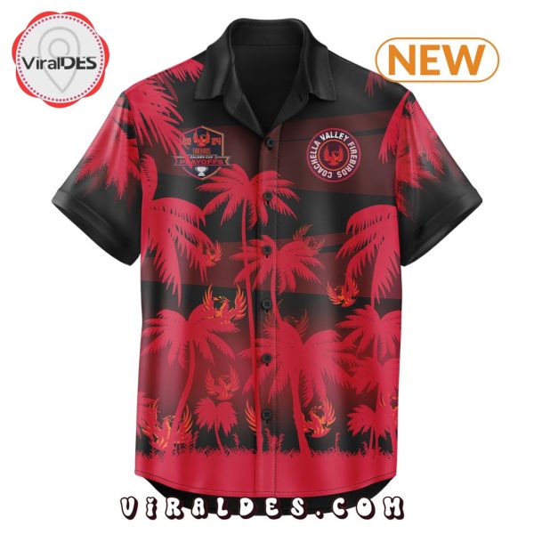 Coachella Valley Firebirds Palm Tree Hawaiian Shirt