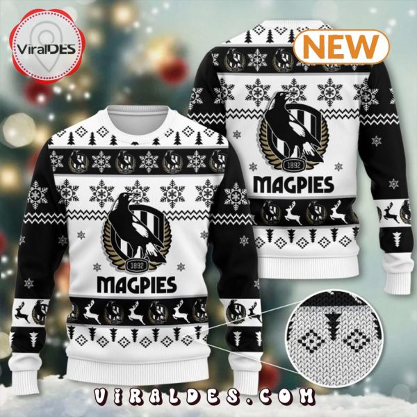 Collingwood FC Christmas Ugly Sweater