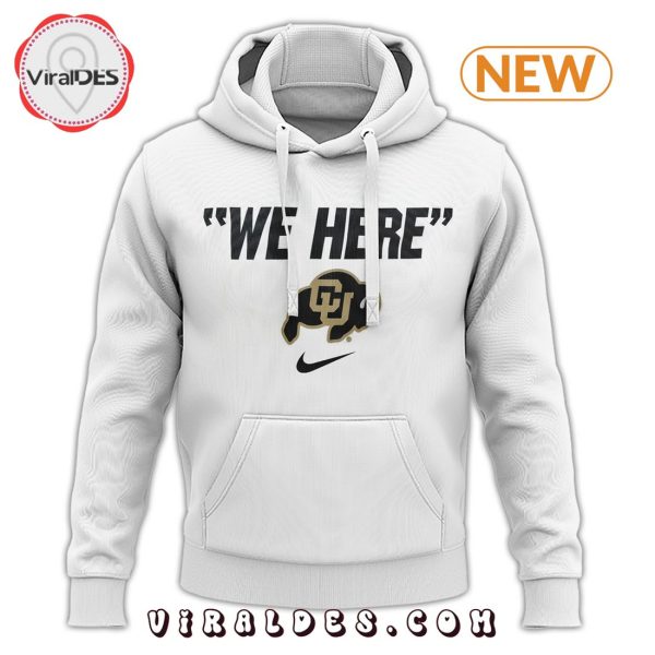 Colorado Buffaloes Coach Prime White Hoodie, Cap