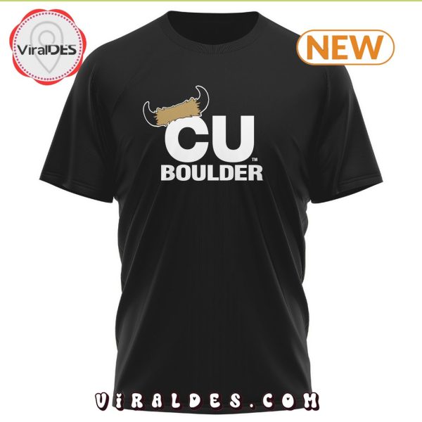 Colorado Buffaloes Cu Boulder Black T-Shirt, Cap