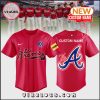 Atlanta Brave MLB Champion White Baseball Jersey